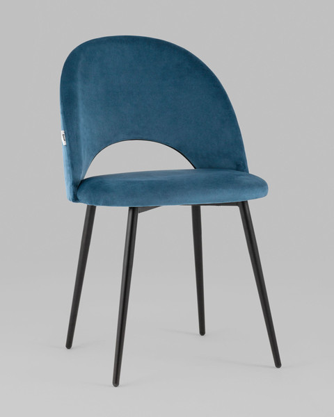 Изображение товара Стул Stool Group Меган SN LV-122-H58-01-01 (велюр пыльно-синий)