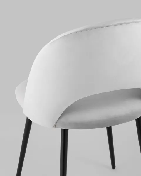 Изображение товара Стул Stool Group Меган SN LV-122-H09-01-01 (велюр светло-серый)
