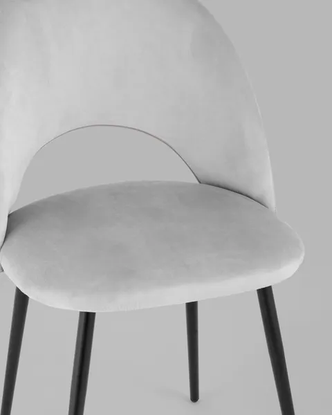 Изображение товара Стул Stool Group Меган SN LV-122-H09-01-01 (велюр светло-серый)