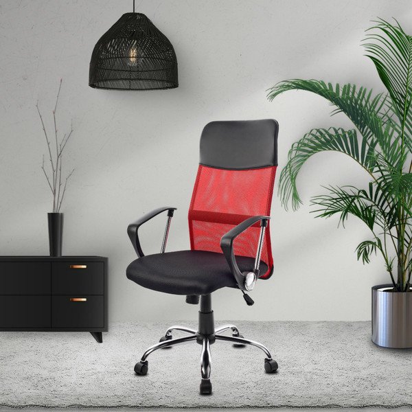 Изображение товара Кресло офисное Mio Tesoro Монте AF-C9767 (черный/красный)