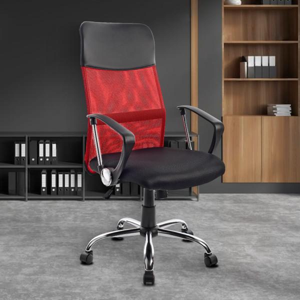 Изображение товара Кресло офисное Mio Tesoro Монте AF-C9767 (черный/красный)