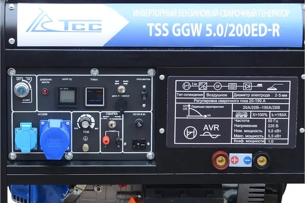 Изображение товара Электростанция сварочная TCC GGW 5.0/200ED-R / 022957