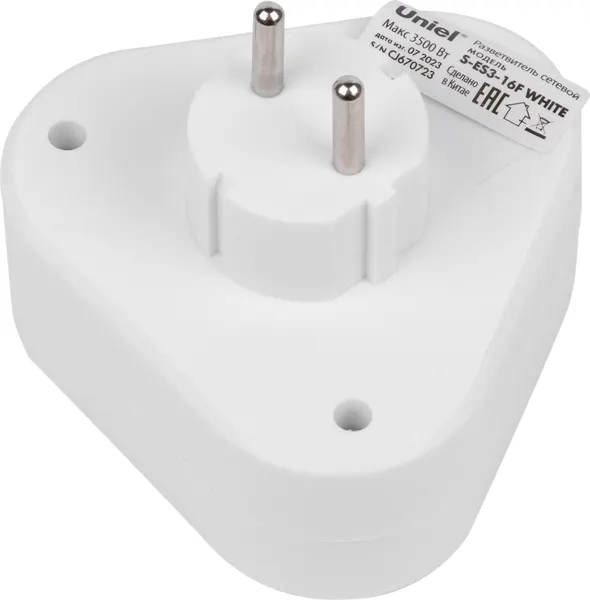 Изображение товара Электроразветвитель Uniel S-ES3-16F / UL-00011237