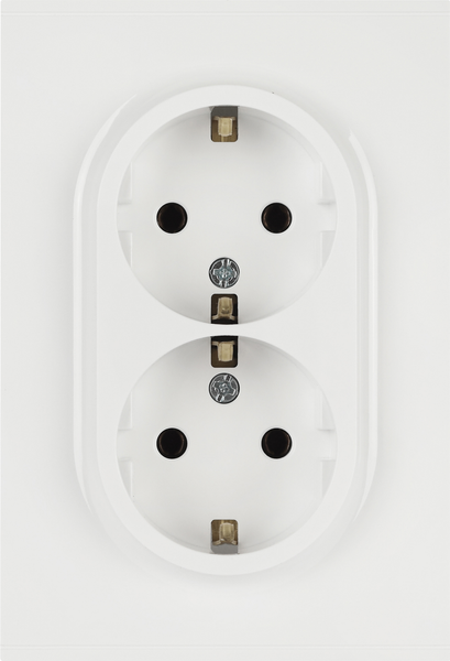 Розетка ЭРА Arktik 16-2104-01 2X2P+E Schuko 16А-250В / Б0070444 (белый) — фото 5