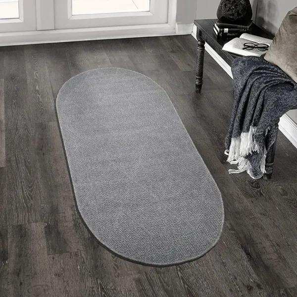 Изображение товара Коврик Витебские ковры Relax Овал 23С16-БК/ЭФ 60311 80 (0.6x1.1)