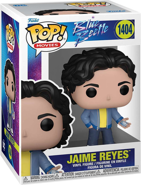 Фигурка коллекционная Funko POP! Movies. Blue Beetle. Jaime Reyes w/Scarab / Fun72351 — фото 6