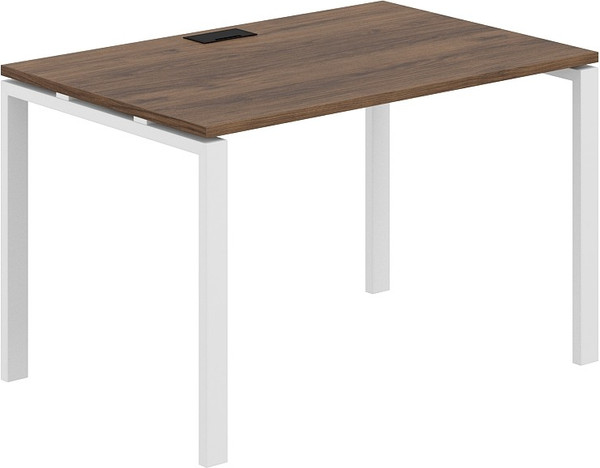 Письменный стол Norden 120x80x75 / SG.207.DM.63.WH (белый/дуб модена) — фото 3