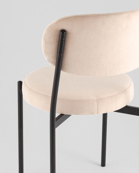 Изображение товара Стул Stool Group Бриф Original N / SG003-bmm-C014 (велюр бежевый)
