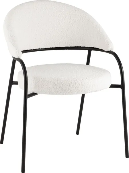 Изображение товара Стул Stool Group Тилль / AV 350-C01-9005 (букле молочный)