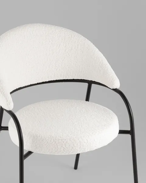 Изображение товара Стул Stool Group Тилль / AV 350-C01-9005 (букле молочный)
