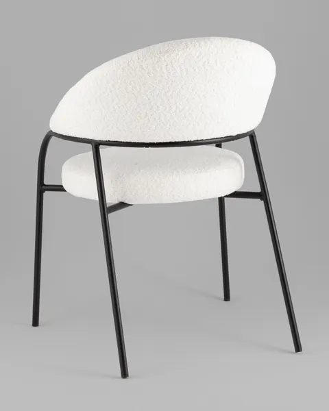 Изображение товара Стул Stool Group Тилль / AV 350-C01-9005 (букле молочный)