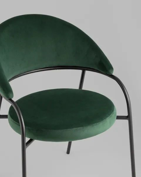 Изображение товара Стул Stool Group Тилль / AV 350-Cdf-9005 (велюр зеленый)