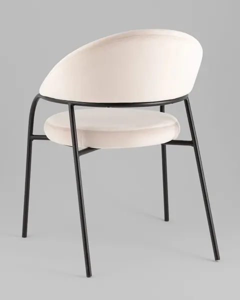 Изображение товара Стул Stool Group Тилль / AV 350-Ccr-9005 (велюр кремовый)