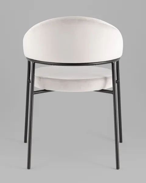 Изображение товара Стул Stool Group Тилль / AV 350-Csil-9005 (велюр светло-серый)