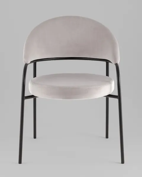 Изображение товара Стул Stool Group Тилль / AV 350-Csil-9005 (велюр светло-серый)