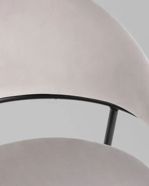 Изображение товара Стул Stool Group Тилль / AV 350-Csil-9005 (велюр светло-серый)