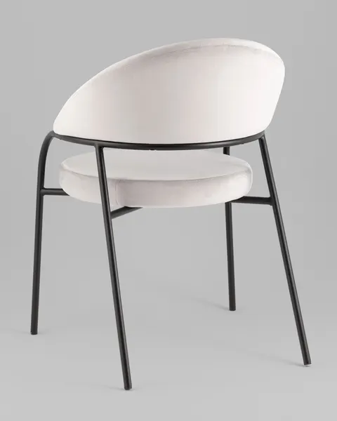 Изображение товара Стул Stool Group Тилль / AV 350-Csil-9005 (велюр светло-серый)