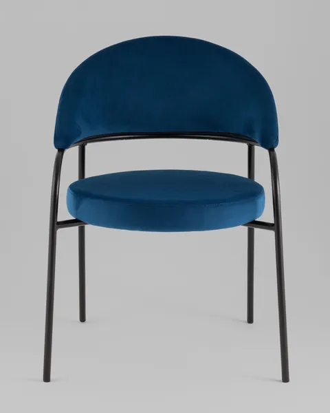 Изображение товара Стул Stool Group Тилль / AV 350-Cbl-9005 (велюр синий)