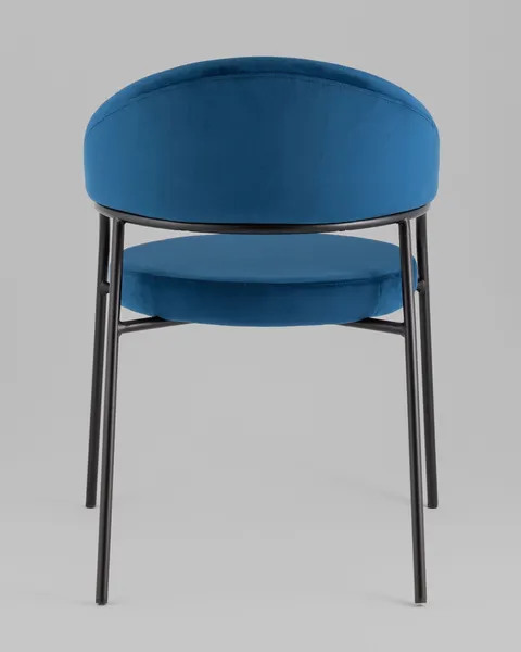 Изображение товара Стул Stool Group Тилль / AV 350-Cbl-9005 (велюр синий)