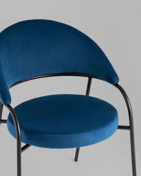 Изображение товара Стул Stool Group Тилль / AV 350-Cbl-9005 (велюр синий)