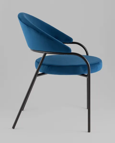 Изображение товара Стул Stool Group Тилль / AV 350-Cbl-9005 (велюр синий)