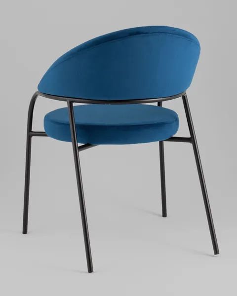 Изображение товара Стул Stool Group Тилль / AV 350-Cbl-9005 (велюр синий)