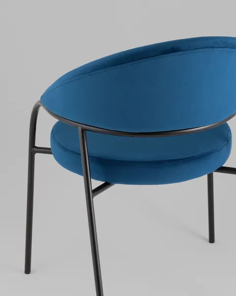 Изображение товара Стул Stool Group Тилль / AV 350-Cbl-9005 (велюр синий)