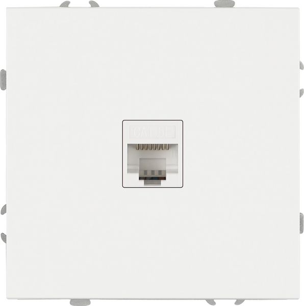 Изображение товара Розетка ЭРА Galaxy 15-3107-01 RJ45 IP20 / Б0070735 (белый)
