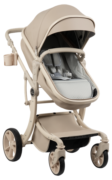 Изображение товара Детская универсальная коляска Aimile Adventurer PU / ADV-13 (бежевый)
