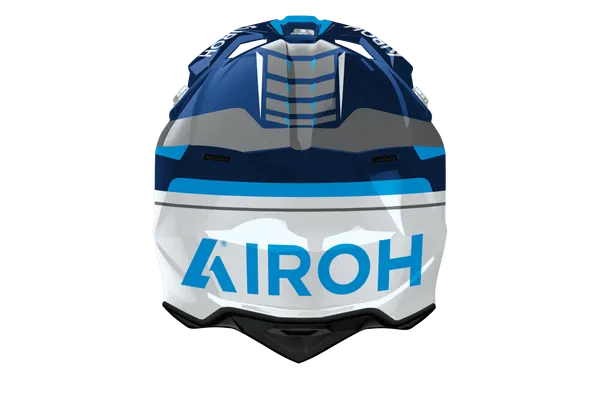 Изображение товара Мотошлем Airoh WRAAAP Conquer WRAC18-M (M, синий глянец)