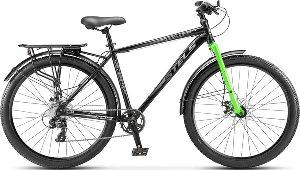 Велосипед STELS Navigator-705 MD 27.5 (17.5, черный матовый, разобранный, в коробке)