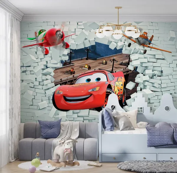 Изображение товара Фотообои листовые Mio Tesoro Молния МакКвин 3D (300x254)