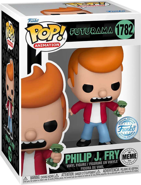 Фигурка коллекционная Funko POP! TV. Meme S1. Futurama Philip J. Fry Exc / Fun81068 — фото 6