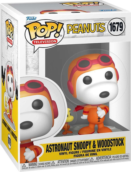 Фигурка коллекционная Funko POP! TV. Peanuts S7. Astronaut Snoopy & Woodstock / Fun83507 — фото 6
