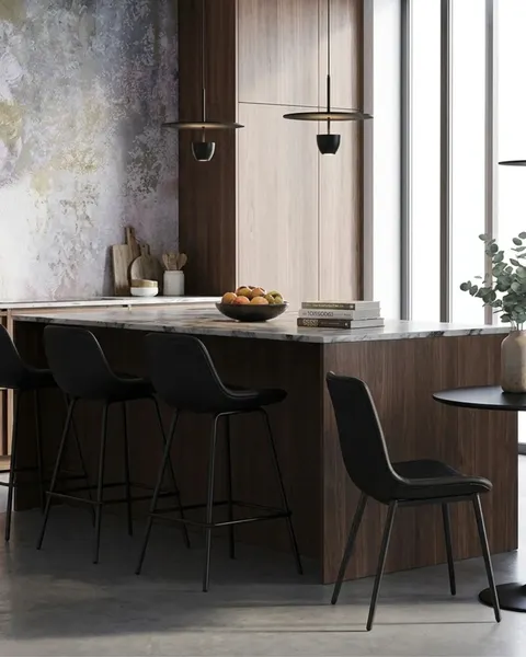 Изображение товара Стул Stool Group Деймон AV 462-Hbl-9005 (черный)