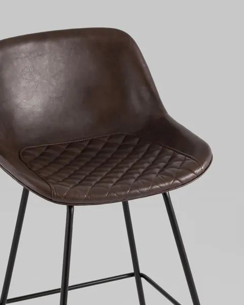 Изображение товара Стул барный Stool Group Деймон AV 463-H/coc-9005 PP (коричневый)