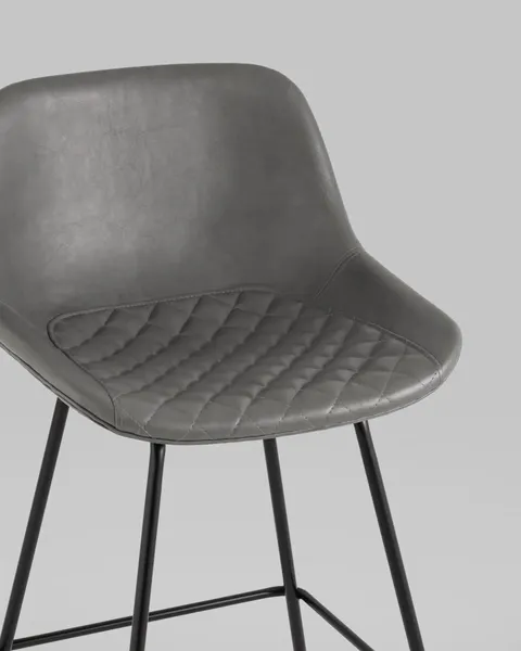 Изображение товара Стул барный Stool Group Деймон AV 463-H/grap-9005 PP (серый)