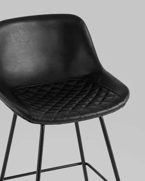 Изображение товара Стул барный Stool Group Деймон AV 463-H/bl-9005 PP (черный)