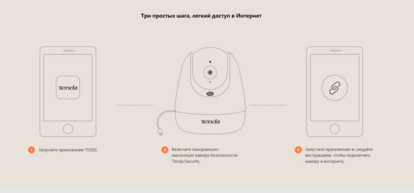 Изображение товара IP-камера Tenda CP3 Pro (3Мп)