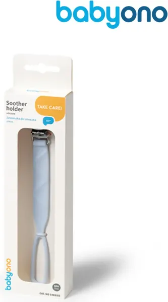 Изображение товара Держатель для пустышки BabyOno 1469/02 (голубой)