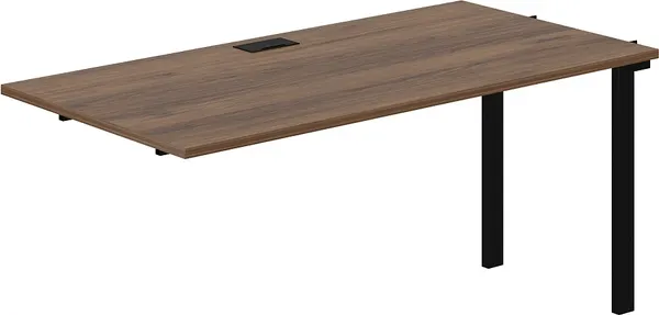 Стол модульный Norden 160х80х75 / SG.269.DM.63.BL (черный/дуб модена) — фото 3