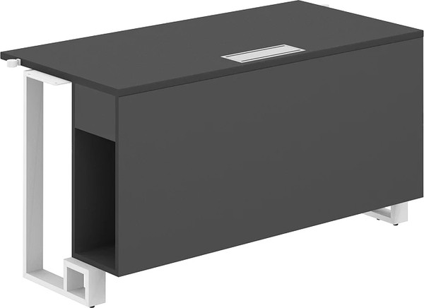 Стол модульный Norden 120х60х75 / SP.0116.AN.AN.WH (антрацит/антрацит/белый/серый) — фото 3