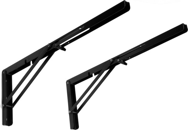 Изображение товара Комплект полкодержателей Tundra 9703748 (2шт, черный)