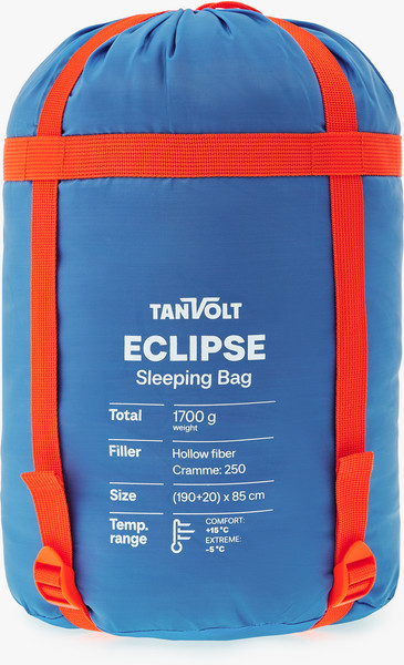 Изображение товара Спальный мешок TANVOLT Eclipse85+OrangeBlue