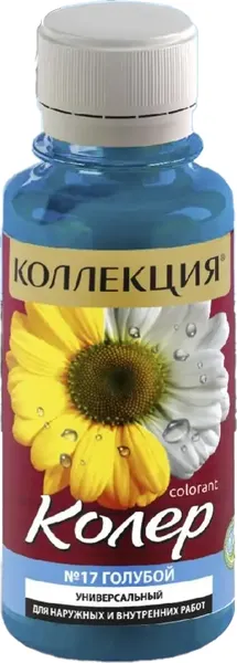 Изображение товара Колеровочная паста Коллекция №17 (450мл, голубой)
