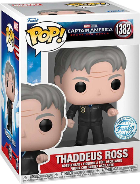 Фигурка коллекционная Funko POP! Captain America BNW. Thaddeus Ross Exc / Fun78569 — фото 6