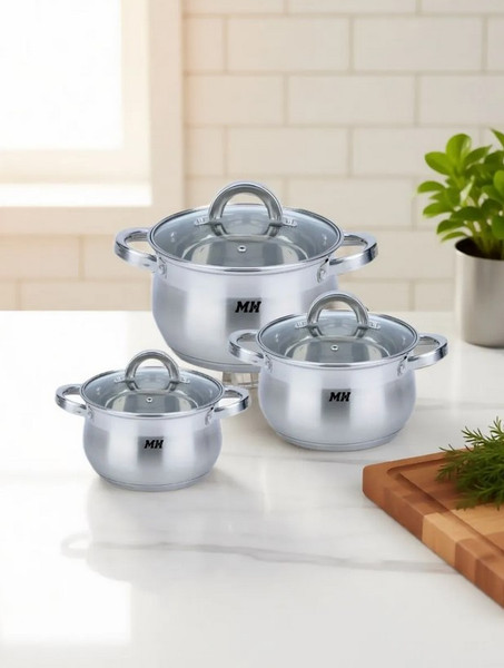 Изображение товара Набор кастрюль Munchenhaus MH-15840