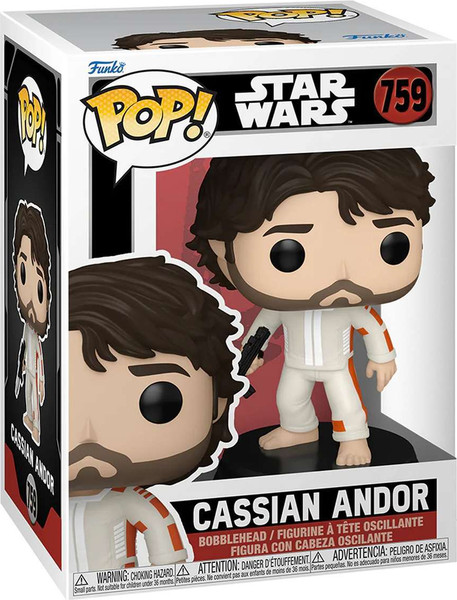Фигурка коллекционная Funko POP! Bobble Star Wars. Andor S2. Cassian Andor / Fun83768 — фото 6
