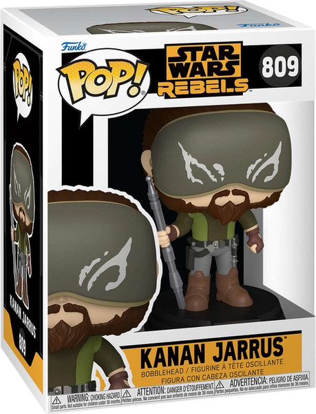 Фигурка коллекционная Funko POP! Bobble Star Wars. Rebels. Kanan Jarrus / Fun84027 — фото 6
