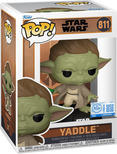 Фигурка коллекционная Funko POP! Bobble Star Wars. Tales of The Jedi. Yaddle Exc / Fun88572 — фото 6